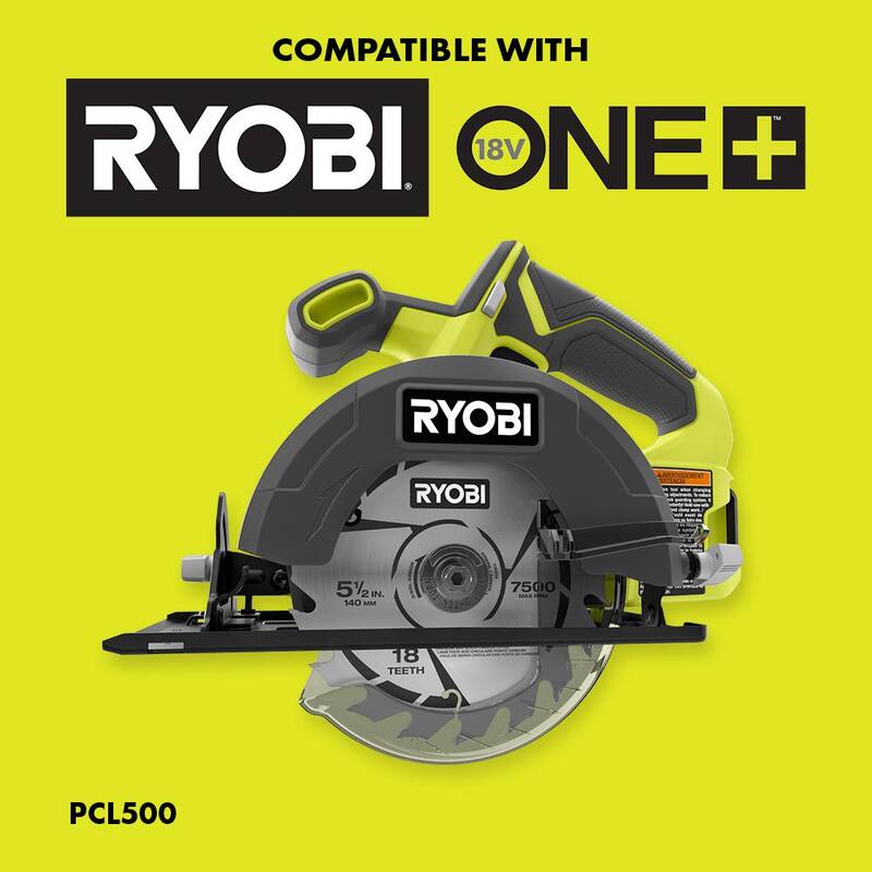 Adaptador para Aspiradora RYOBI para Sierra Circular ONE+ de 5 1/2 pulgadas - A065501