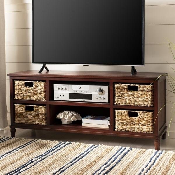 Safavieh Rooney Tv Unit- Cherry - 20.1 X 15.7 X 47.2 In. - AMH5745C