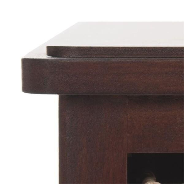 Safavieh Rooney Tv Unit- Cherry - 20.1 X 15.7 X 47.2 In. - AMH5745C
