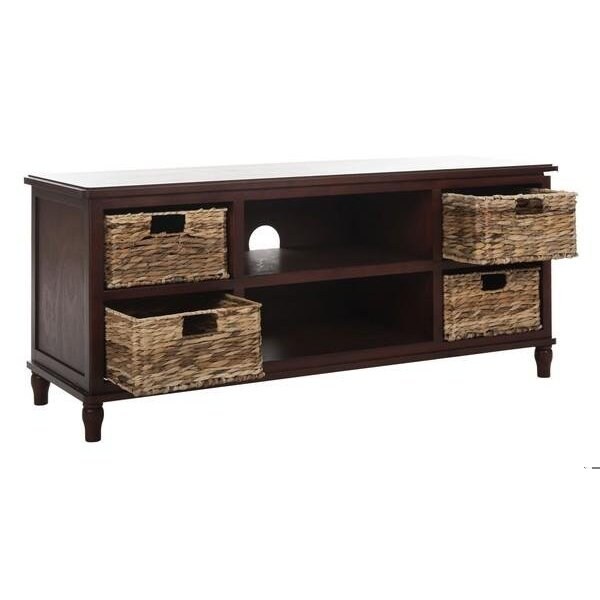 Safavieh Rooney Tv Unit- Cherry - 20.1 X 15.7 X 47.2 In. - AMH5745C