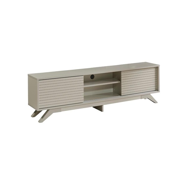 Kd Bufe 12 x 67 x 14 in. Luxia TV Unit Grey - KD2985575