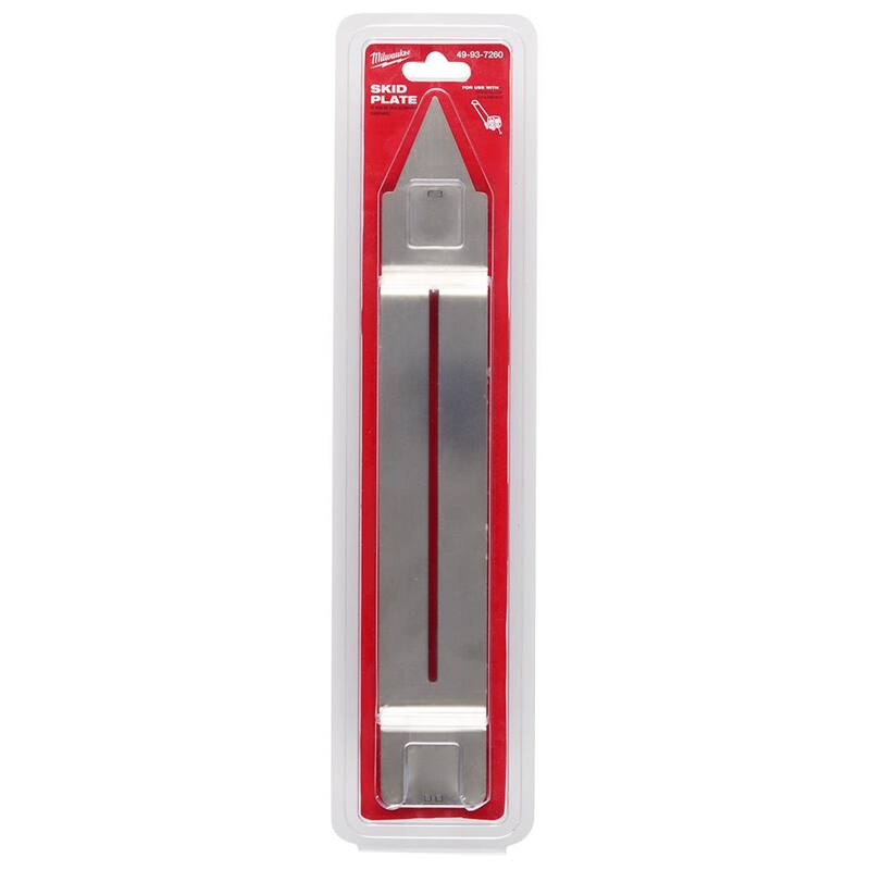 Milwaukee 6 pulgadas Placa Deslizante para Sierras de Concreto Verde - 49-93-7260
