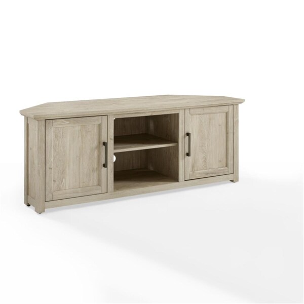 Plugit Camden Corner TV Stand, Frosted Oak - 22 x 58 x 20 in. - PL3039246