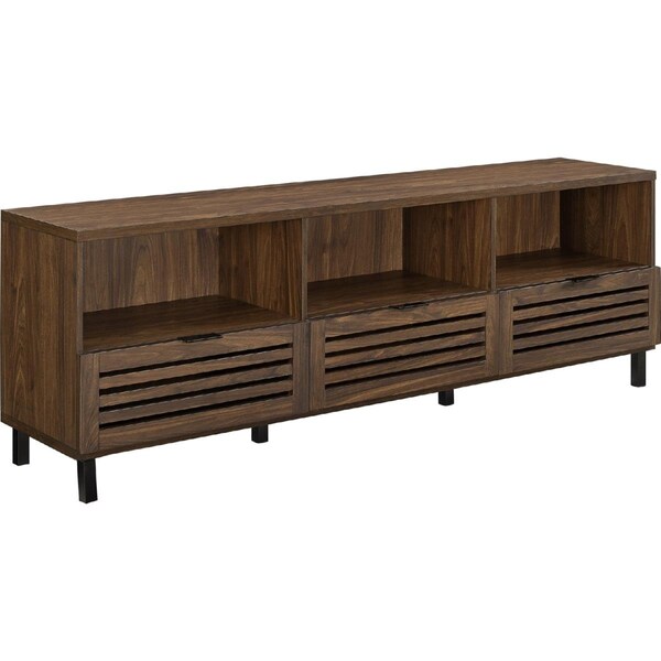 Walker Edison Furniture Walker Edison Furniture  70 in. Modern TV Stand, Dark Walnut - W70JACSDDW