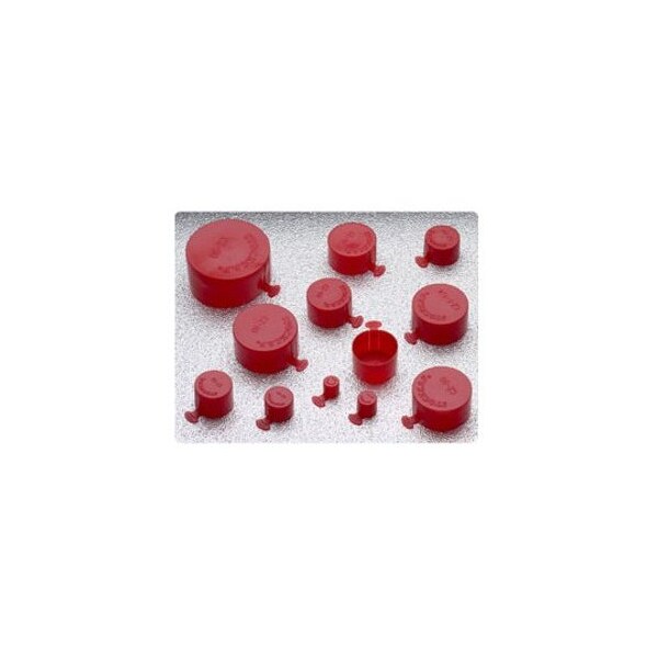 Stockcap Tear Caps-CZ-15-LDPE-RED, 4500PK - 387479