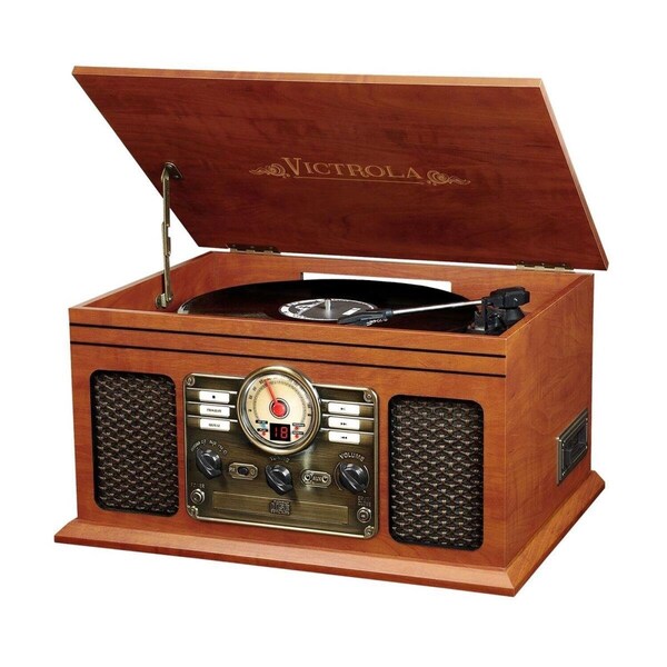 Innovative Technology 6-In-1 Victrola Entertainment Center - IN564590