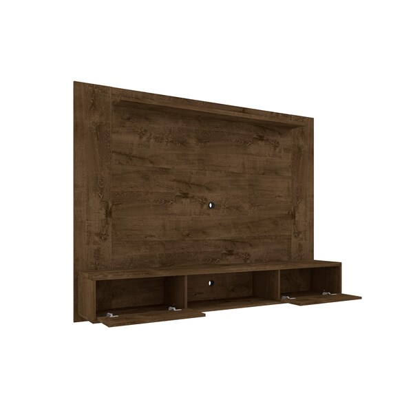 Manhattan Comfort Liberty 70.86 Floating Entertainment Center, Rustic Brown - 235BMC9