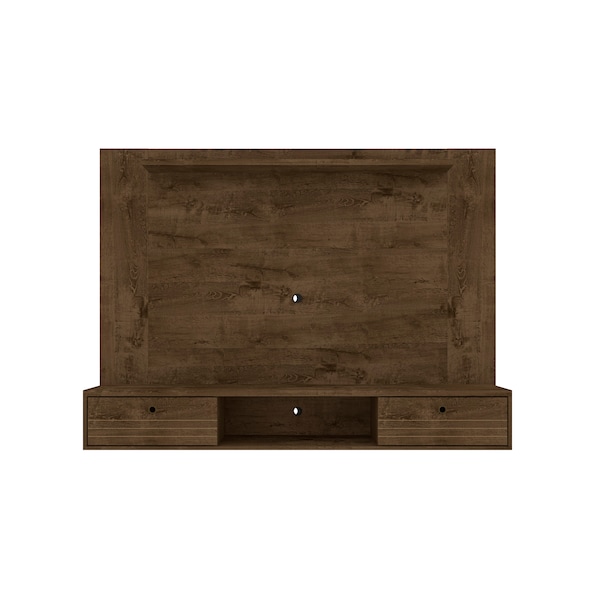 Manhattan Comfort Liberty 70.86 Floating Entertainment Center, Rustic Brown - 235BMC9