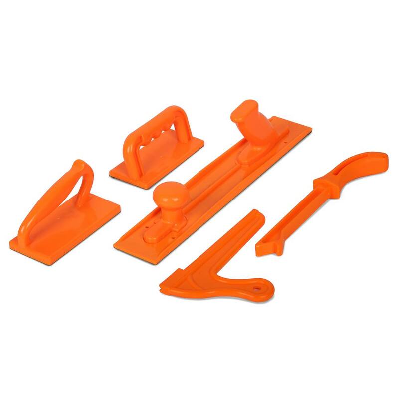 Set de seguridad de bloque de empuje y palo de empuje para carpintería (5 piezas) - WA0001