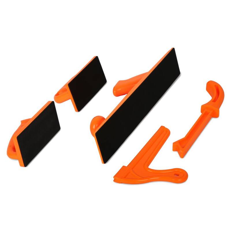 Set de seguridad de bloque de empuje y palo de empuje para carpintería (5 piezas) - WA0001