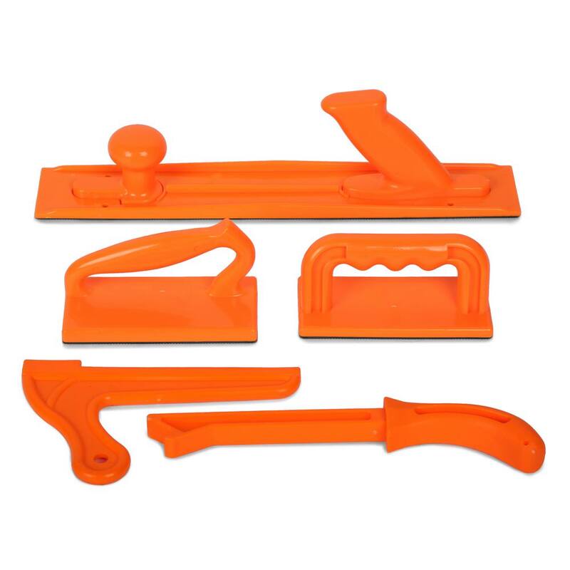 Set de seguridad de bloque de empuje y palo de empuje para carpintería (5 piezas) - WA0001