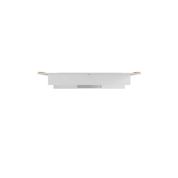 Manhattan Comfort Plaza 64.25 Floating Entertainment Center, White - 224BMC6