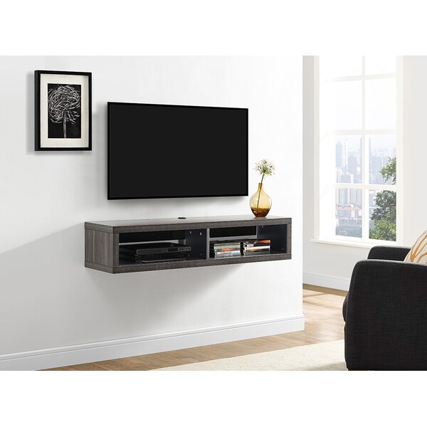 Martin Furniture 48" Shallow Wall Mounted Audio/Video Console - IMSE350S