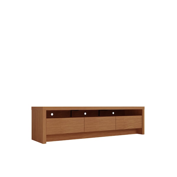 Manhattan Comfort Sylvan 70.86" TV Stand with 3-Drawers in Maple Cream - 224052