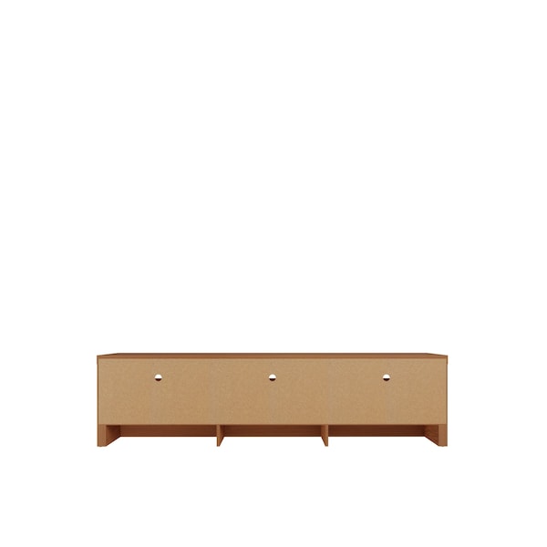 Manhattan Comfort Sylvan 70.86" TV Stand with 3-Drawers in Maple Cream - 224052