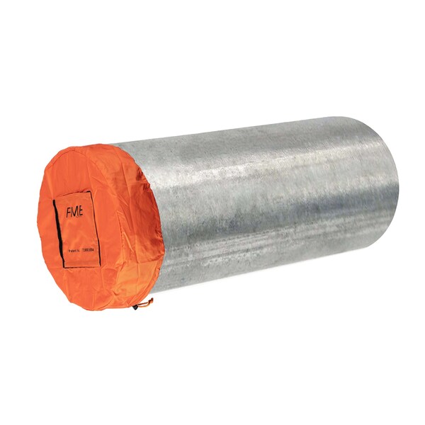 Ty-Flot FME Vented Cover, 4"dia., Orange, PK30 - CBVFR4OR