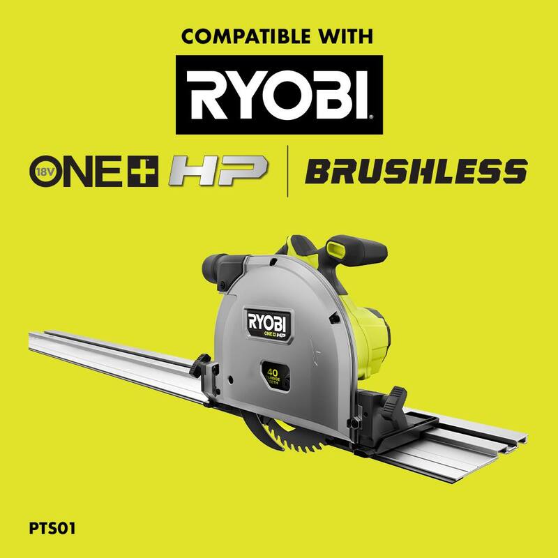 RYOBI 55 pulgadas. Riel de sierra circular de 2 piezas - A73TS01