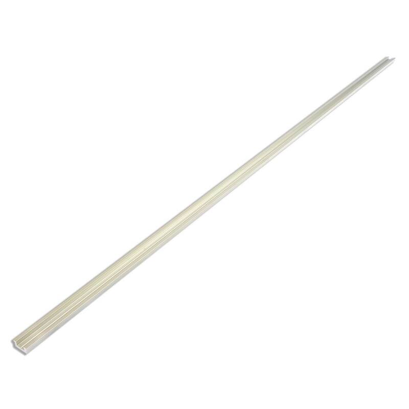 Barras en T de aluminio de 48 pulgadas para inglete de POWERTEC - 71146