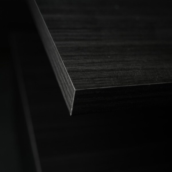 Leisuremod Avery TV Stand with MDF Cabinet and Powder Coated Steel Legs, Phantom Grey - ATS69GR