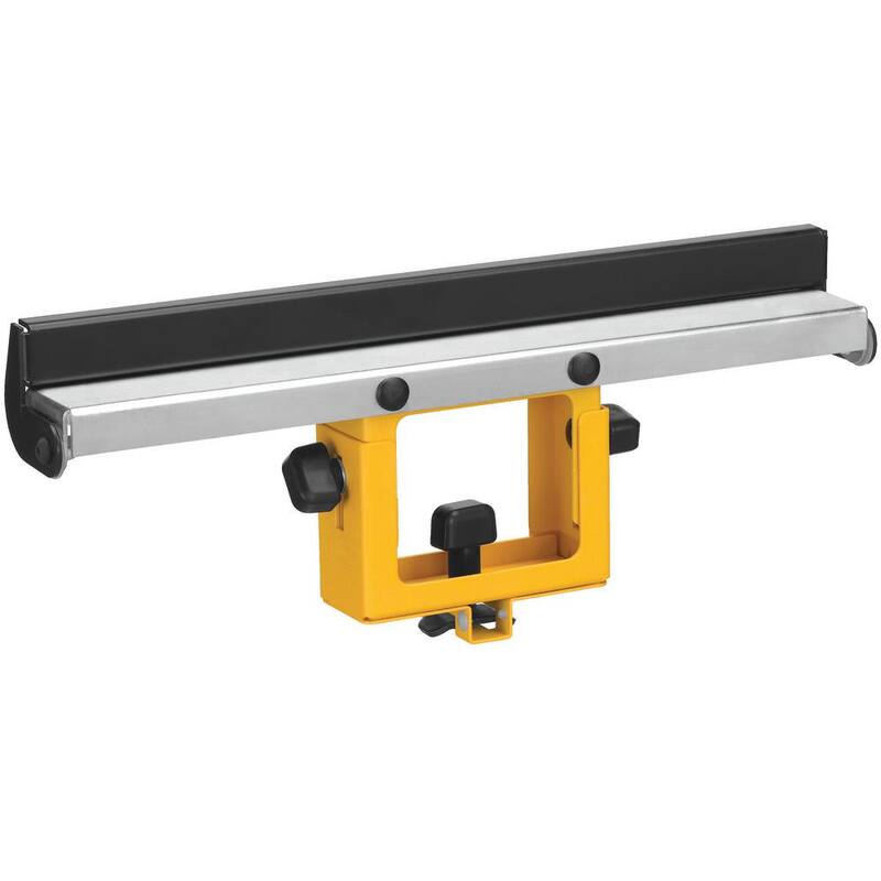 Soporte para herramientas de estación de sierra ingleteadora DEWALT con soportes de montaje, soporte de material para sierra ingleteadora y topes de corona para sierra ingleteadora - DW7231WDW7029