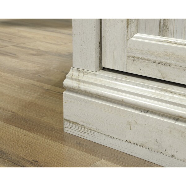Sauder Barrister Lane 60 in. Slid Dr Ent Cred Wp , Holds up to a 60 in. TV weighing 70 lbs - 423674