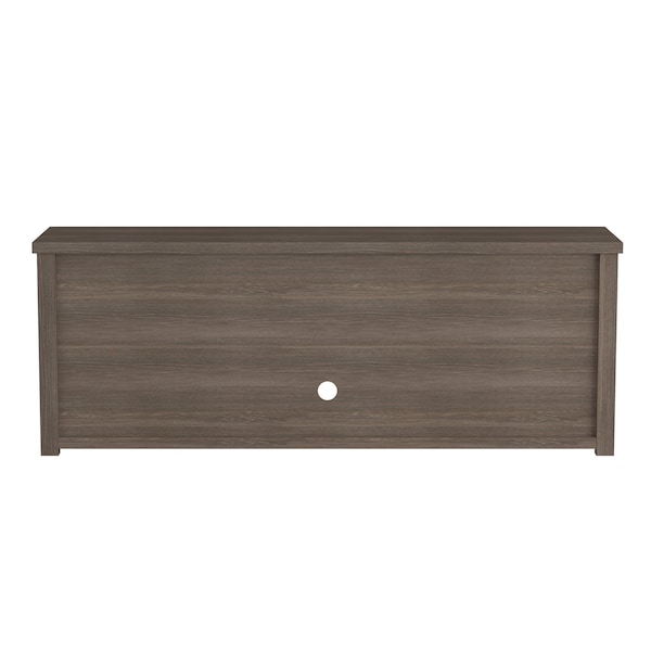 Flash Furniture 65" Espresso Finish 6 Cubby Open Storage TV Stand - GC-MBLK66-ESP-GG