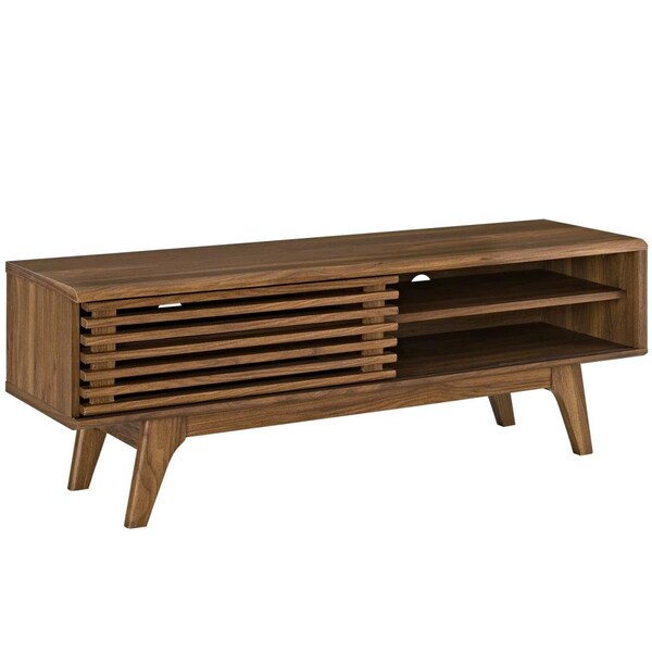 Modway Furniture 48 in. Render TV Stand - Walnut, 17 x 48 x 13.5 in. - EEI-2539-WAL