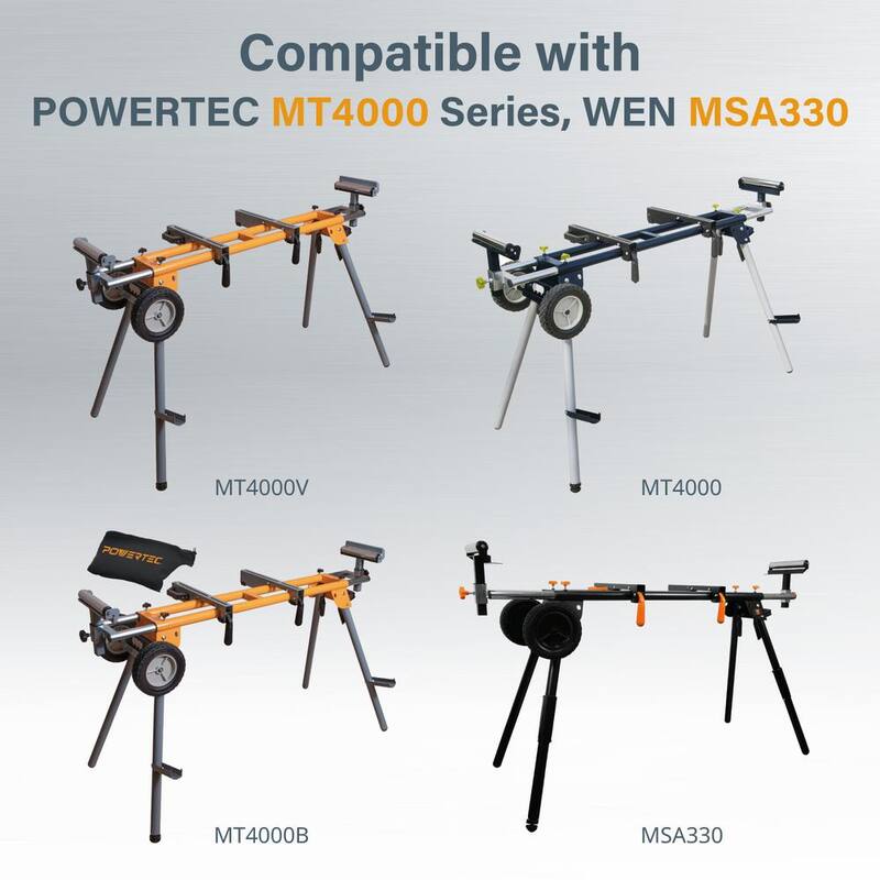 Ensamble de soportes de montaje para soporte de sierra ingletadora (Set de 2) - MT4000MBA