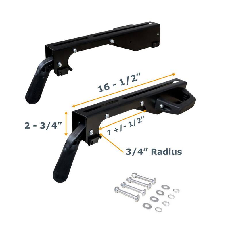 Ensamble de soportes de montaje para soporte de sierra ingletadora (Set de 2) - MT4000MBA