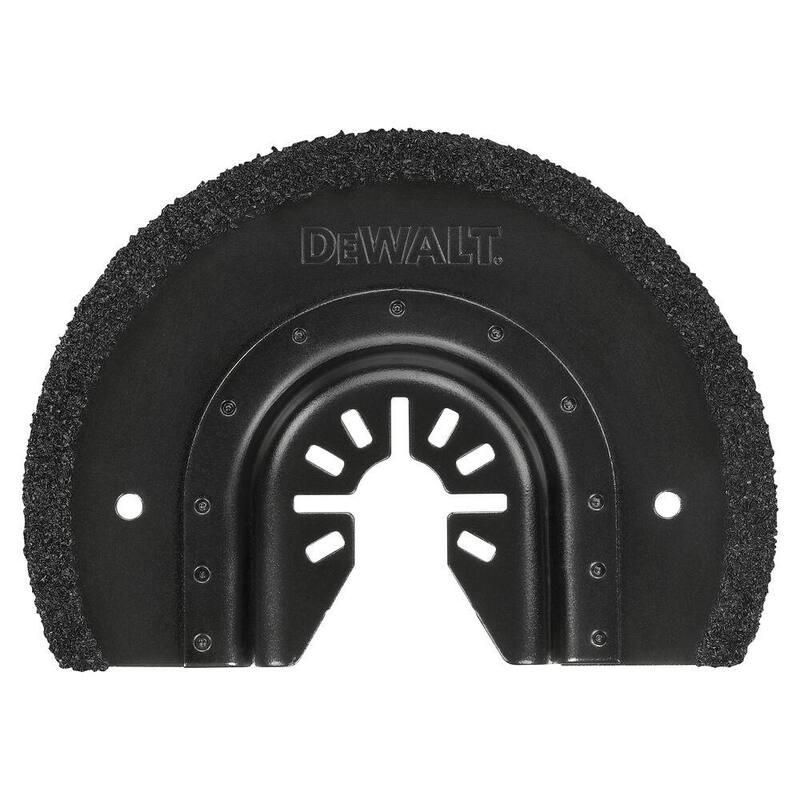 DEWALT Hoja de eliminación rápida de lechada de carburo para oscilante (paquete de 2) - DWA4220X2