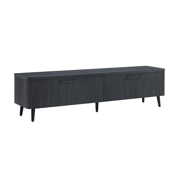 Manhattan Comfort Jodie TV Stand in Charcoal Grey - TV003-GY
