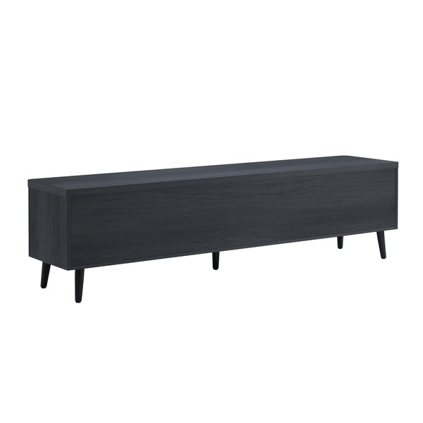 Manhattan Comfort Jodie TV Stand in Charcoal Grey - TV003-GY