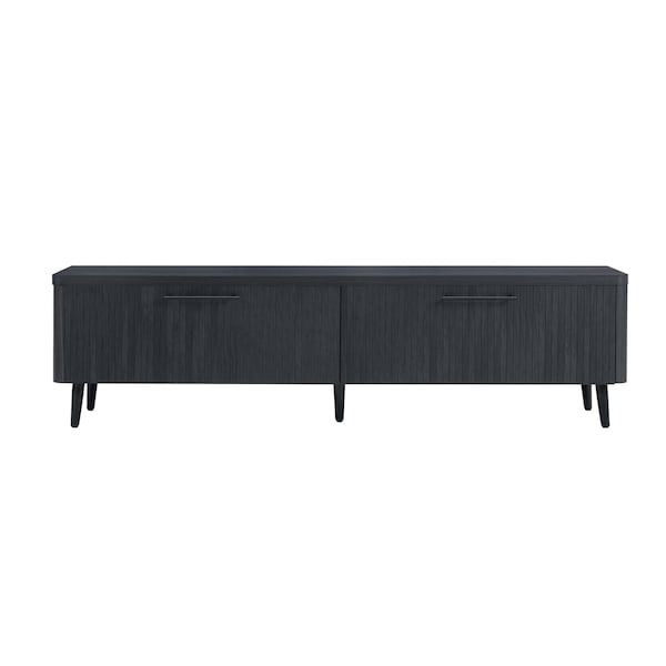 Manhattan Comfort Jodie TV Stand in Charcoal Grey - TV003-GY
