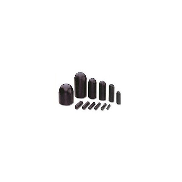 Stockcap EPDM Caps-0.234-1.000-0.060-BLACK, 50PK - 577606