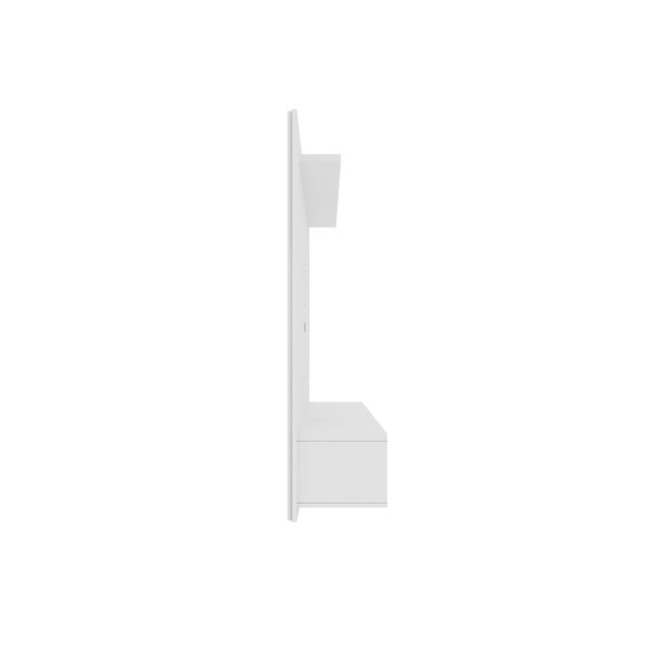 Manhattan Comfort Liberty 70.86 Floating Entertainment Center, White - 235BMC6
