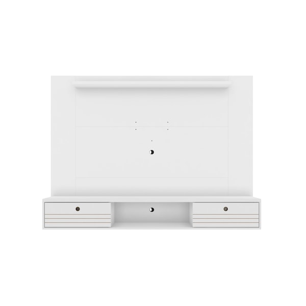 Manhattan Comfort Liberty 70.86 Floating Entertainment Center, White - 235BMC6