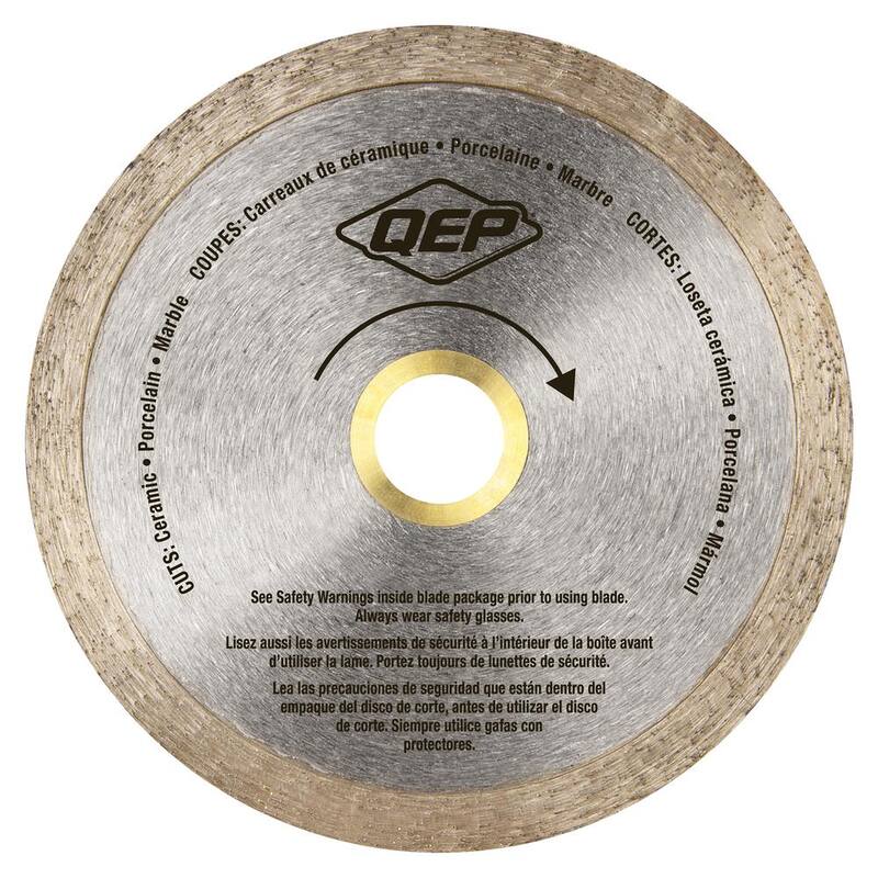 Hoja de Diamante Premium de 4 pulgadas para Cortar Azulejo de Porcelana y Cerámica en Húmedo o en Seco - 6-4003Q