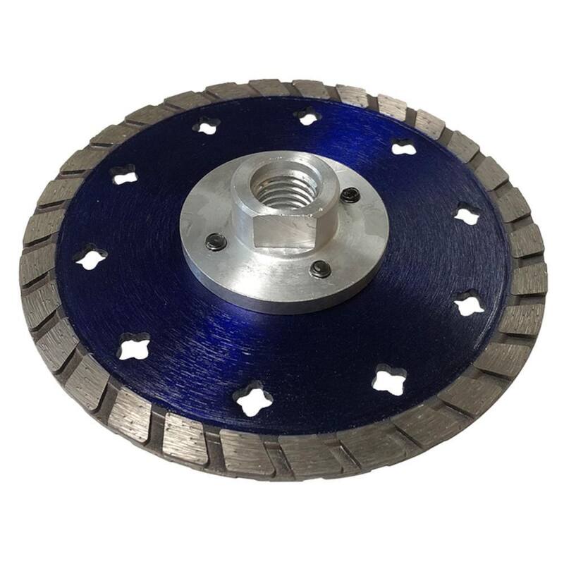 Herramienta de diamante de 5 pulgadas para concreto o albañilería, borde segmentado, hoja de diamante sinterizado para cortar / moler, rosca de árbol de 5/8 pulgadas - CGP05A5_THD