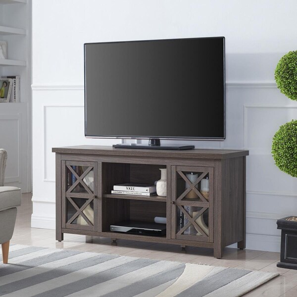 Henn & Hart 47.75 in. Colton TV Stand Alder Brown - TV1246