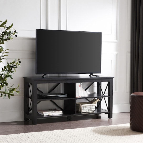 Henn & Hart 50 in. Sawyer TV Stand Black - TV1300