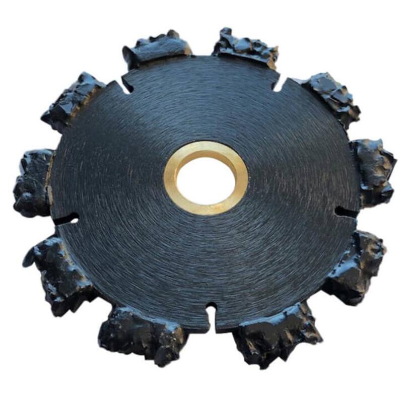 EDiamondTools 5 in. Cortador multiusos, borde segmentado, breaching, aplicación de rescate de carburo, hoja de demolición, 7/8 in. Arbor - DM05A7.