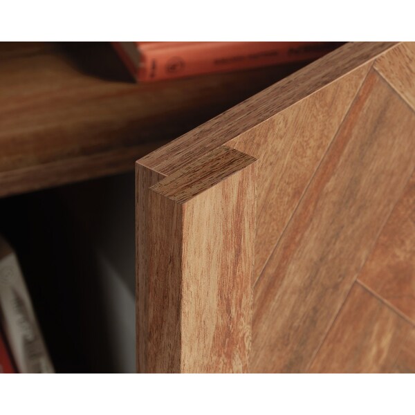 Sauder Cannery Bridge Credenza Sm W/herringbone , Accommodates up to a 65 in. TV weighing 70 lbs - 430274