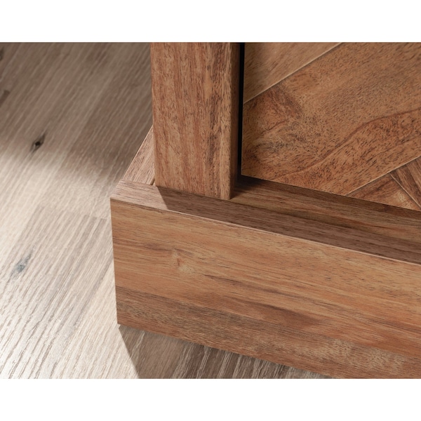 Sauder Cannery Bridge Credenza Sm W/herringbone , Accommodates up to a 65 in. TV weighing 70 lbs - 430274