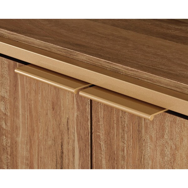 Sauder International Lux Entertain Credenza Sm , Accommodates up to a 65 in. TV weighing 70 lbs - 428195