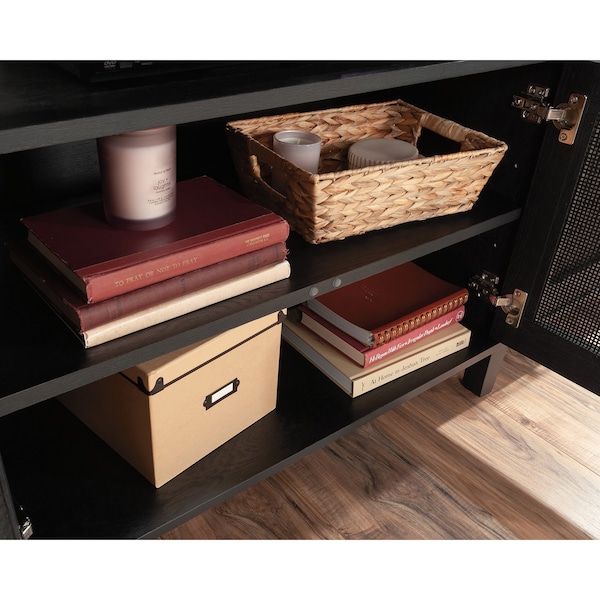 Sauder Tiffin Line Entertainment Cred Rao 3a , Accommodates up to a 65 in. TV weighing 95 lbs - 433576