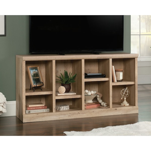 Sauder Aspen Post Console Pmo , Durable, 1 in. thick top for spacious and reliable television display - 434912
