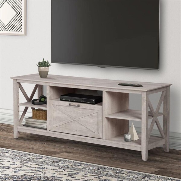 Kd Etagere Honduras Washed Gray 59.5-inch TV Stand - KD3182839