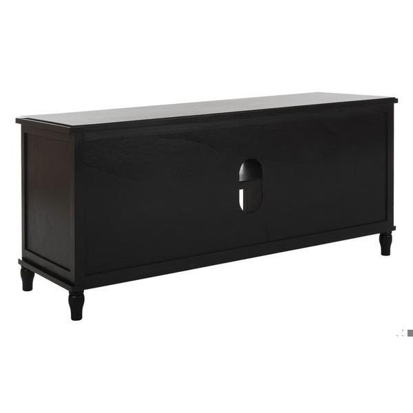 Safavieh Rooney Tv Unit- Distressed Black - 20.1 X 15.7 X 47.2 In. - AMH5745A