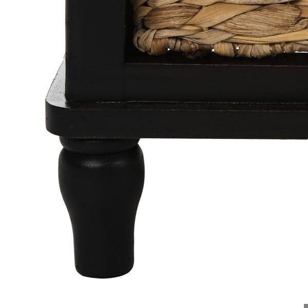 Safavieh Rooney Tv Unit- Distressed Black - 20.1 X 15.7 X 47.2 In. - AMH5745A
