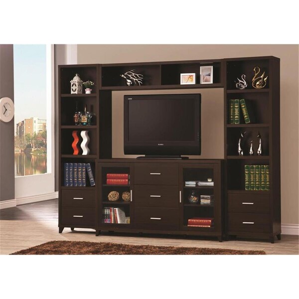 Designed To Furnish L-Entertainment-Tv Console Cappuccino - DE757247